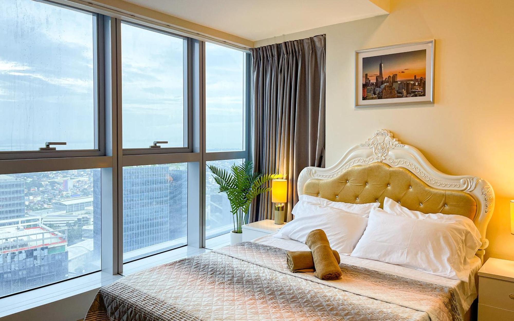 Cityscape View 2Br In Uptown Bgc W 200Mbps Wifi Taguig Buitenkant foto